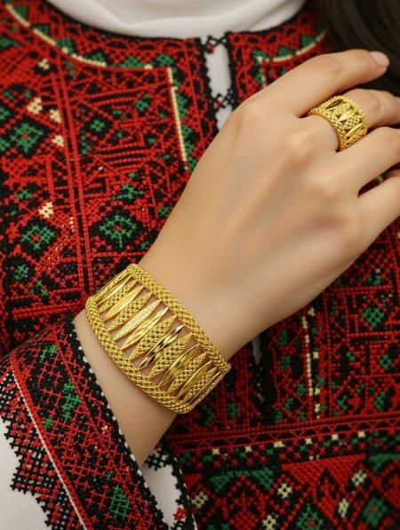 طقم اسواره الدبابه والخاتم