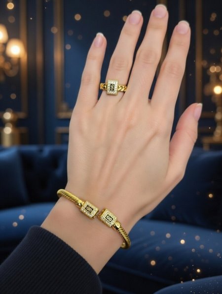 طقم موناكو اسواره وخاتم