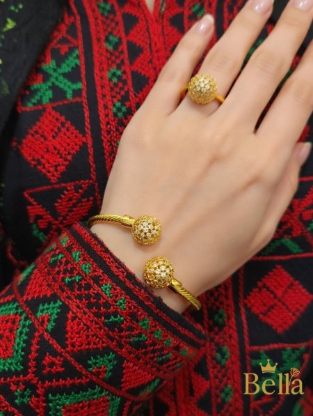 طقم اسواره وخاتم الطابه