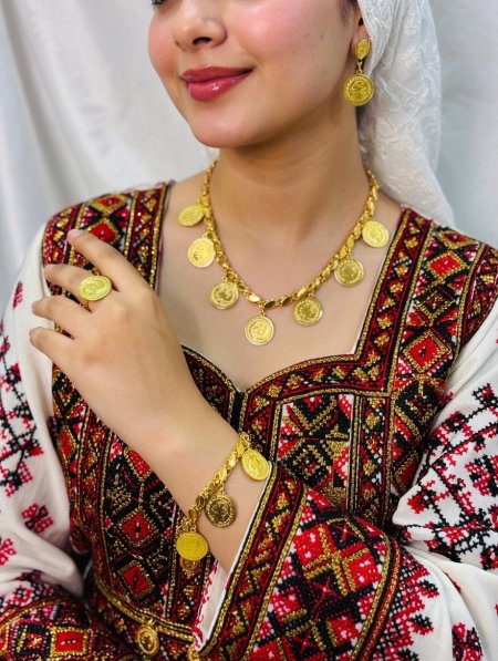 طقم حلبي ليرات اناقه وجمال