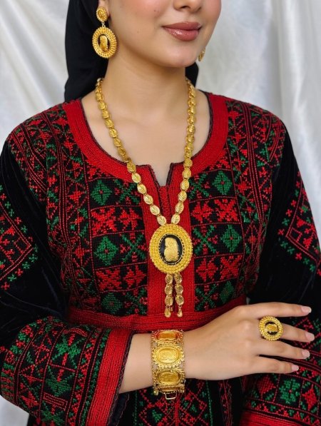 طقم حلبي خميل اونصه ٤ قطع