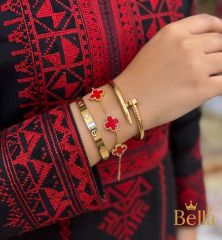 طقم ٣ اساور ماركه