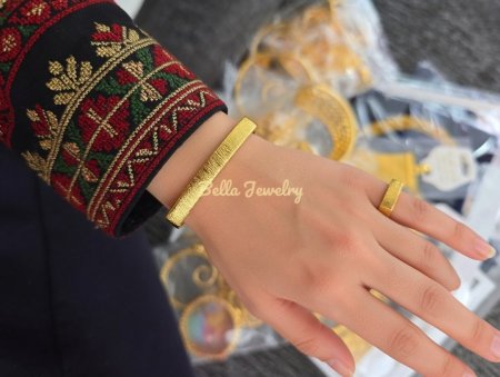 طقم سواره وخاتم رش سكر بتصميم عصري
